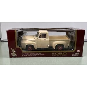 Ford Pick Up Truck (1953) F-100 1:18 Scale Diecast Model Car Cream Road Legends